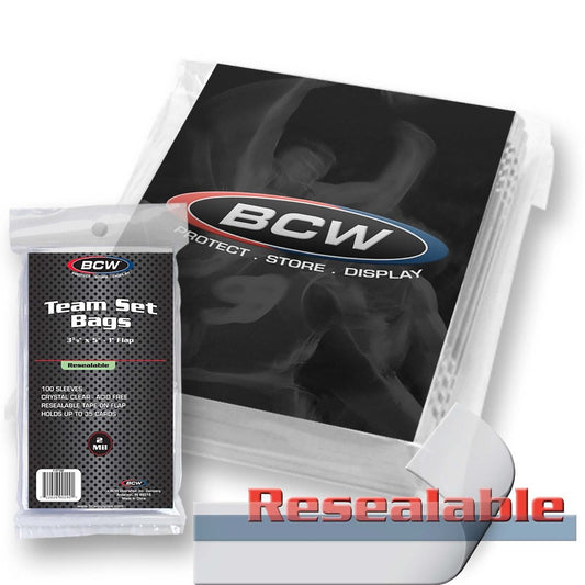 Resealable Team Set Bags