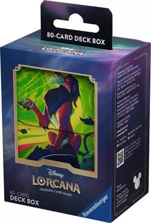 Disney Lorcana: Scar Deck Box
