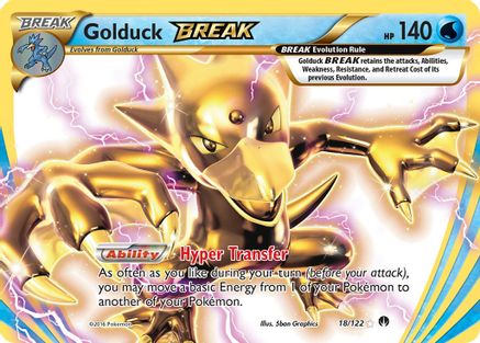 Golduck BREAK 18/122 - XY BREAKpoint Holofoil