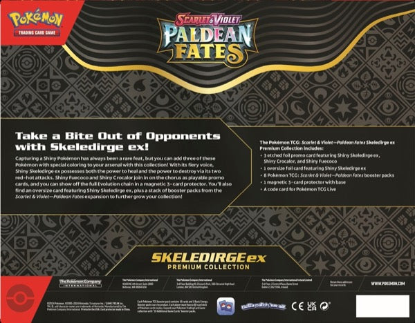 Scarlet & Violet - Paldean Fates Premium Collection | Skeledirge EX