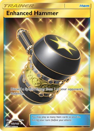 Enhanced Hammer (Secret) 162/145 - SM Guardians Rising Holofoil