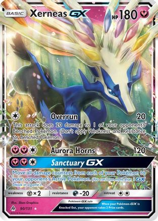 Xerneas GX 90/131 - SM Forbidden Light Holofoil