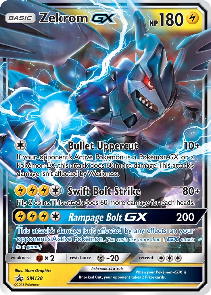 Zekrom GX - SM138