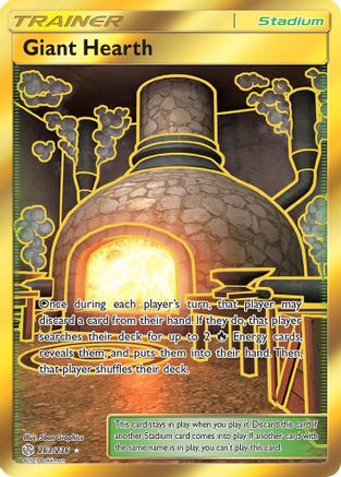 Giant Hearth (Secret) 263/236 - SM Cosmic Eclipse Holofoil