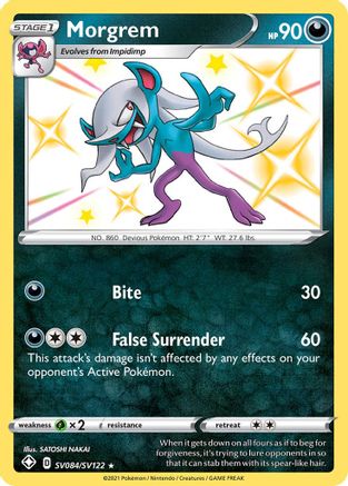 Morgrem SV084/122 - Shining Fates Shiny Vault Holofoil