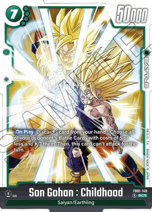 Son Gohan : Childhood - FB01-140 (FB01-140) - Awakened Pulse Holofoil