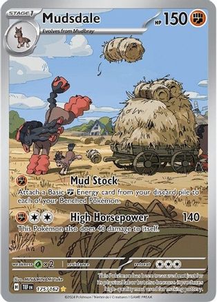 Mudsdale - 175/162 175 - SV05 Temporal Forces Holofoil