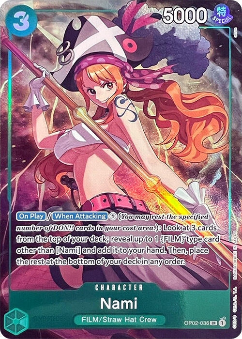 Nami (Premium Card Collection -Best Selection Vol. 1-) [OP-PR - OP02-0 Card Father Games Nami (Premium Card Collection -Best Selection Vol. 1-) [OP-PR - OP02-0 Card Father Games
