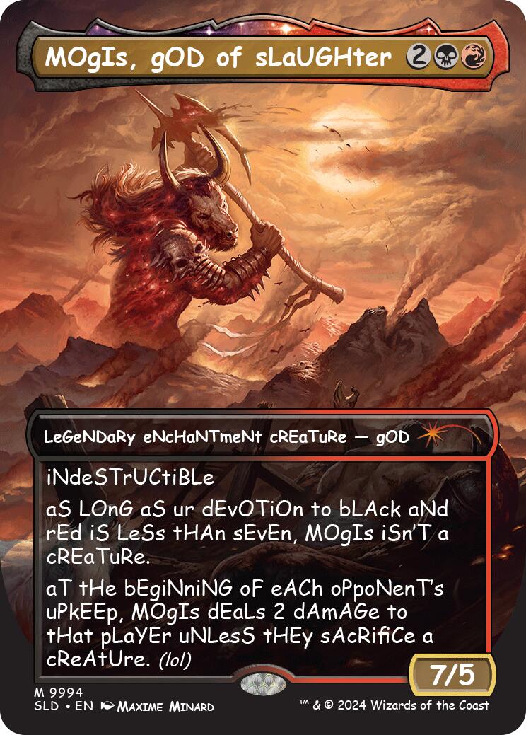 MOgIs, gOD of sLaUGHter (9994)