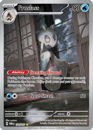 Froslass - 174/167 174 - SV06 Twilight Masquerade Holofoil