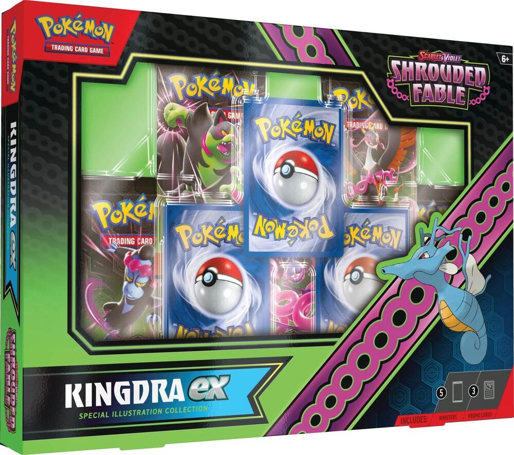 Pokemon Shrouded Fable Kingdra ex Special Illustration Collection