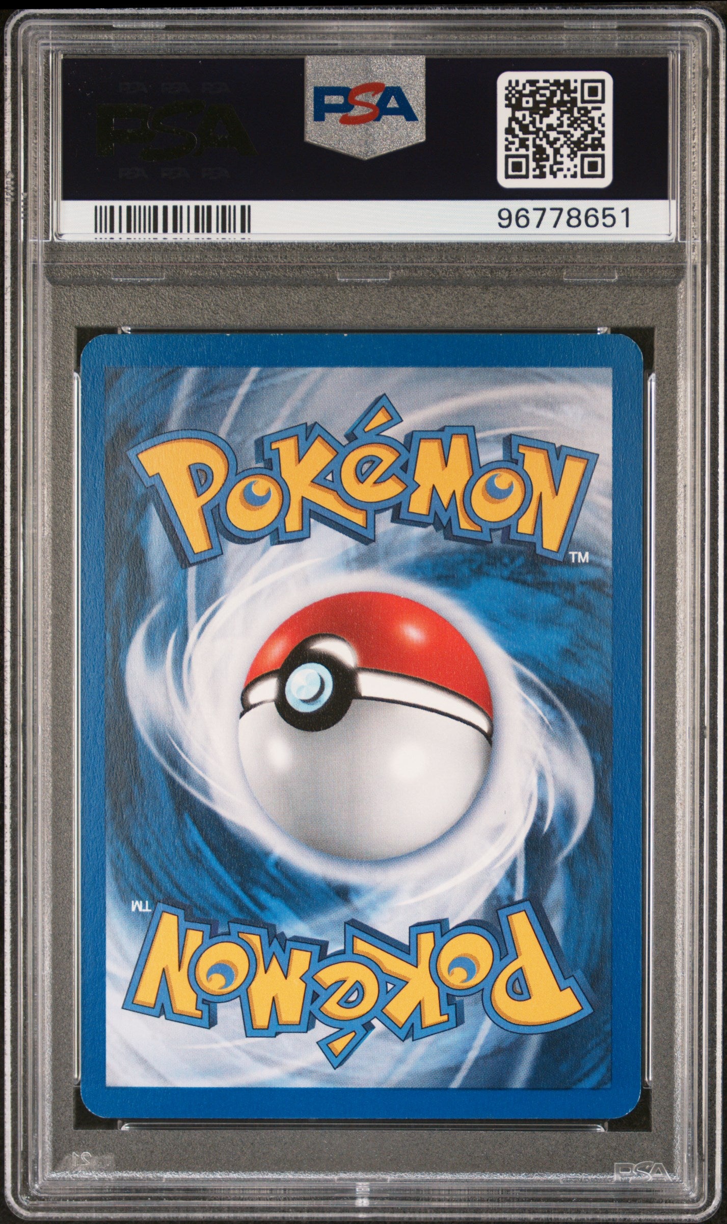 2001 Pokemon Game Movie #34 Entei-Rev.Foil Pokemon 3 Movie Promo PSA 8