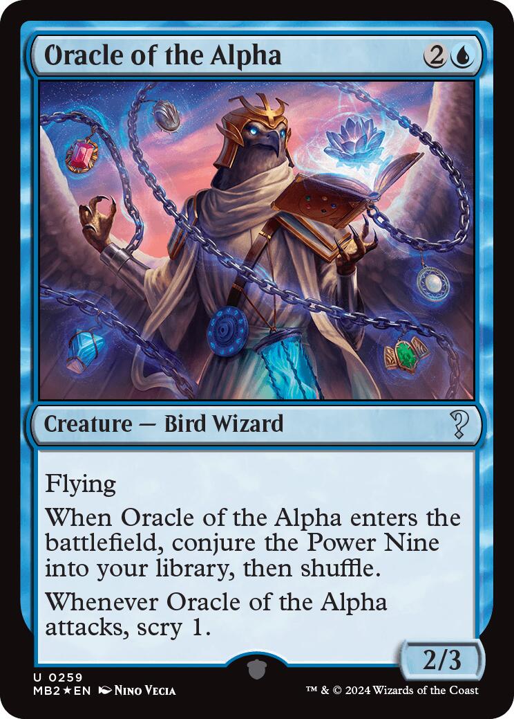 Oracle of the Alpha [MB2