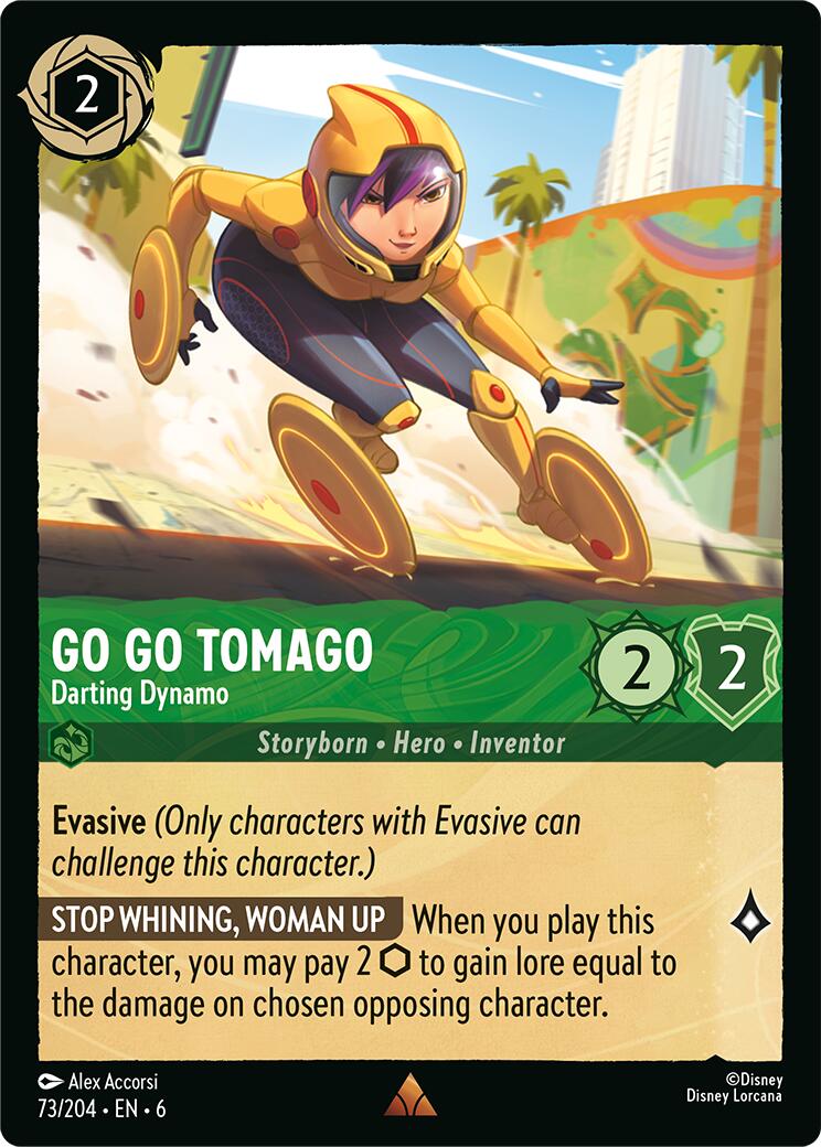 Go Go Tomago, Darting Dynamo