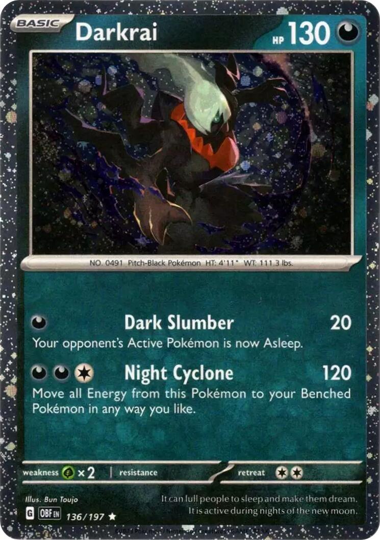 Darkrai (Cosmos Holo)