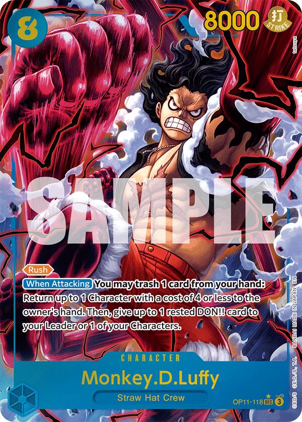 Monkey.D.Luffy (118) (Alternate Art) [OP11