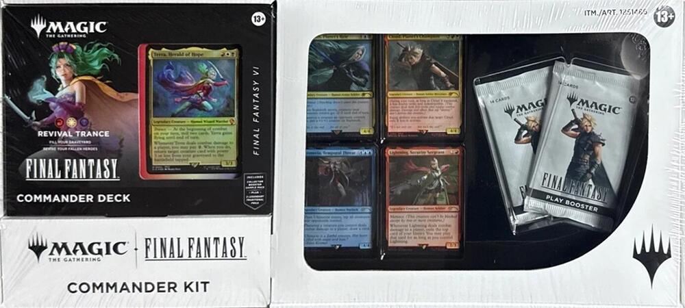FINAL FANTASY Deluxe Commander Kit - Revival Trance - Commander: FINAL FANTASY (FIC)
