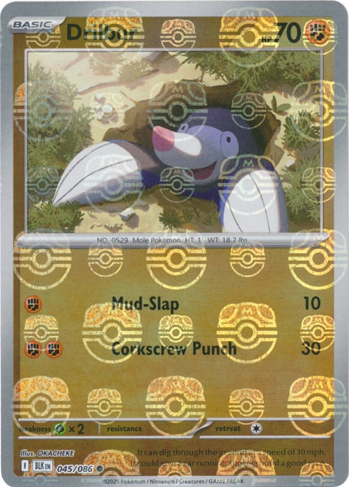 Drilbur (Master Ball Pattern)