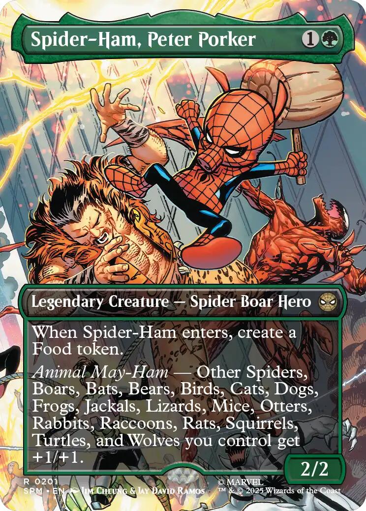 Spider-Ham, Peter Porker (Borderless)