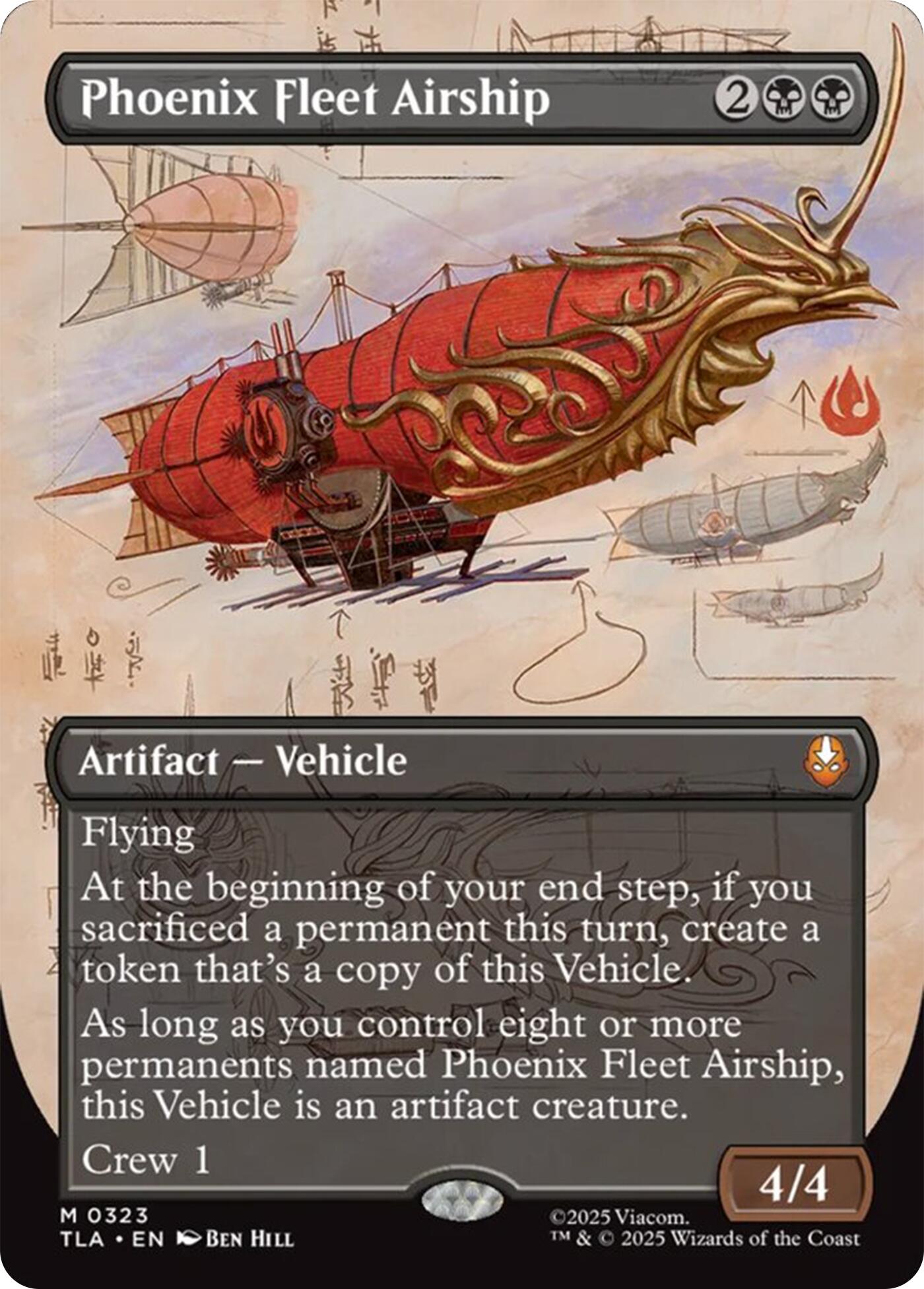 Phoenix Fleet Airship (Borderless)