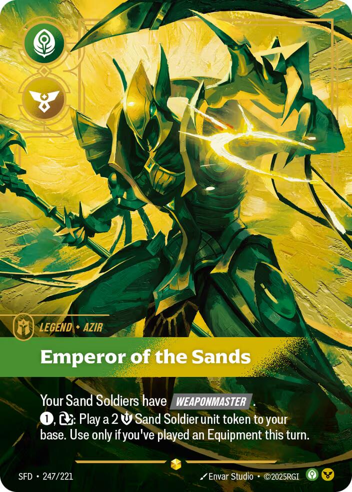 Azir - Emperor of the Sands (Overnumbered)