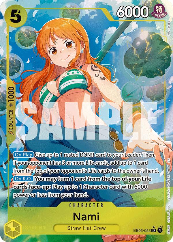 namiページ Nami (053) (Alternate Art) [EB-03 - EB03-053] – Card Father Games