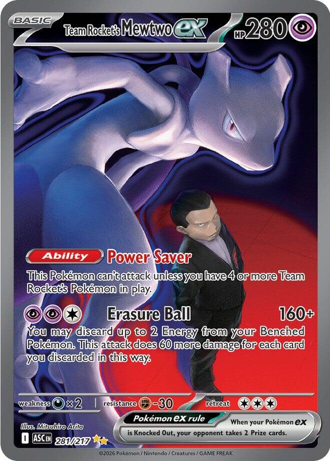 Team Rocket's Mewtwo ex - 281/217