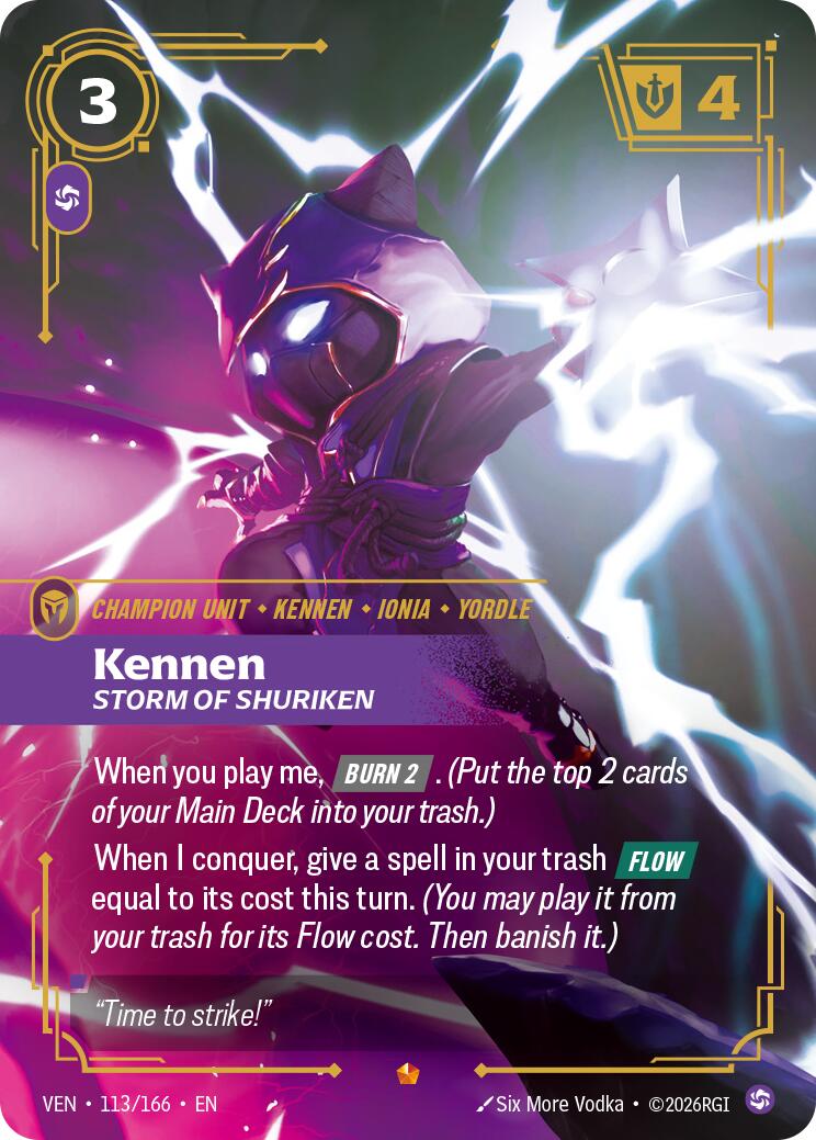 Kennen, Storm of Shuriken