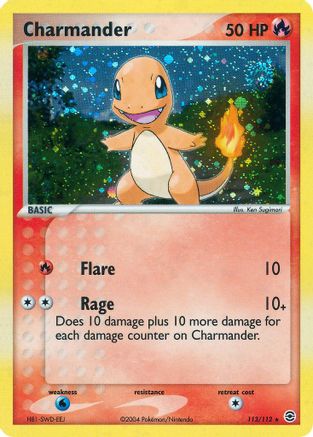 Charmander - 113/112 113/112 - FireRed & LeafGreen