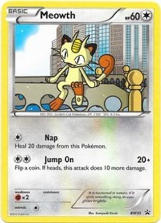 Meowth - BW35 BW35/101 - Black and White Promos