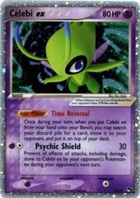 celebi pokemon card holographic Celebi ex (Holo) [POP