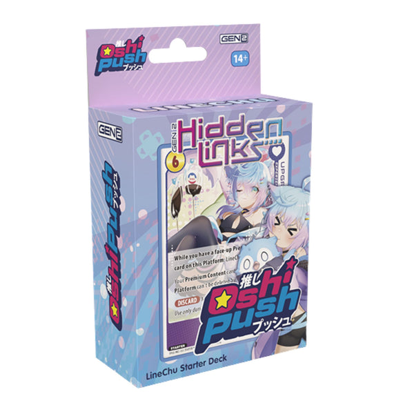 Oshi Push Gen Two Hidden Links Linechu Starter Deck