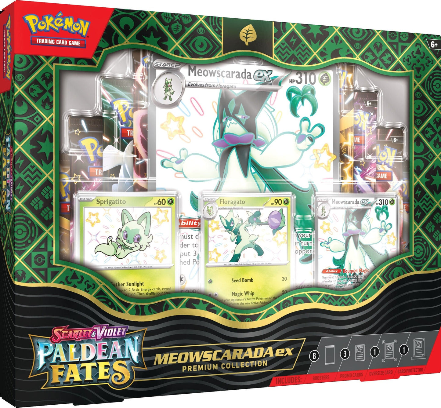 Scarlet & Violet - Paldean Fates Premium Collection | Meowscarada EX