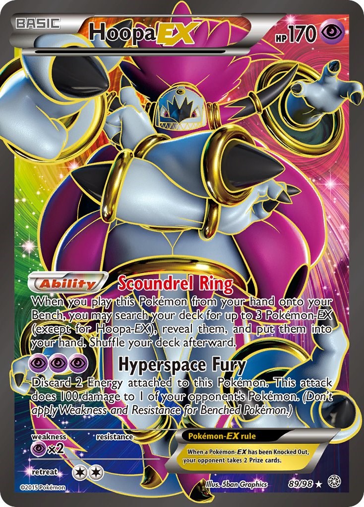Hoopa EX (89 Full Art)