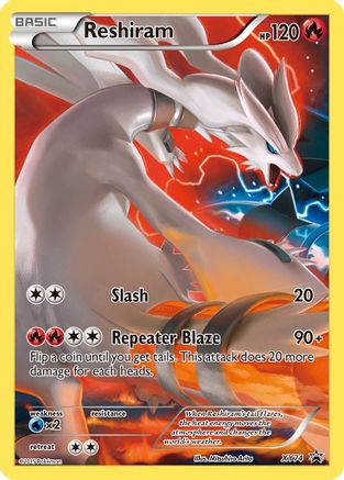 Reshiram (Full Art Promo) - XY Promo