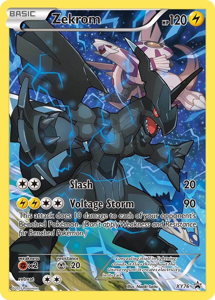 Zekrom (Full Art Promo) - XY Promos