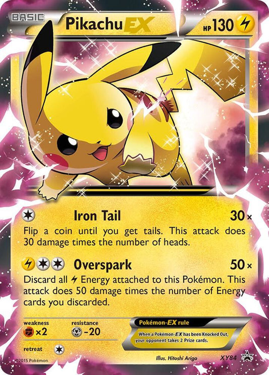 Pikachu EX - XY84 - XY Promos