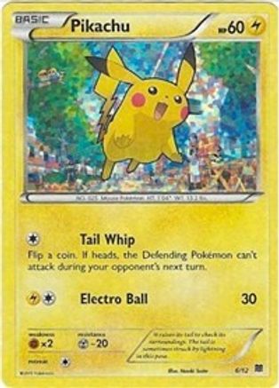 Pikachu - 6/12 - McDonald's Promos 2015