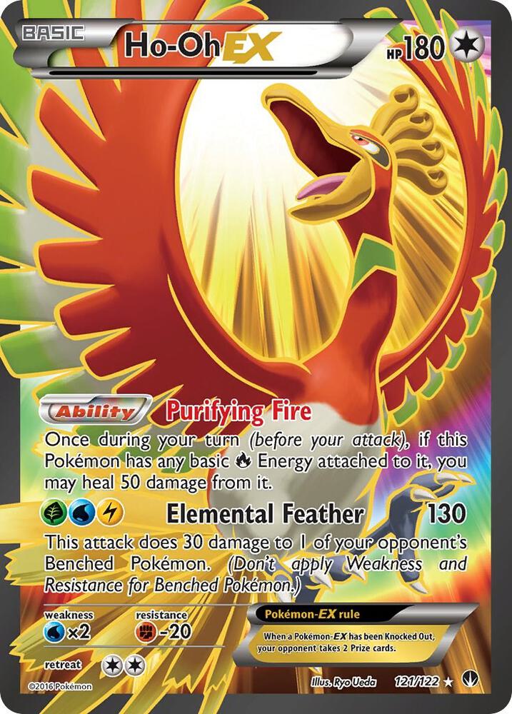 Ho-Oh EX (Full Art) - XY - BREAKpoint