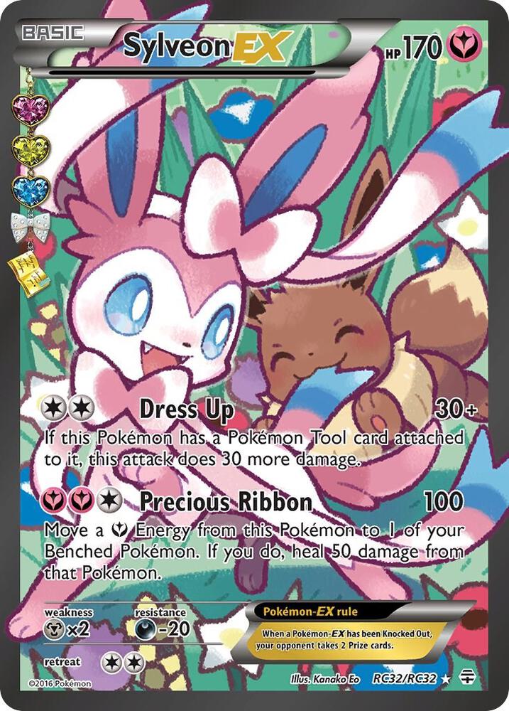 Sylveon EX (Full Art) - Generations: Radiant Collection