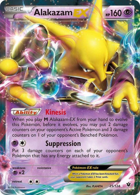 Alakazam EX - XY - Fates Collide