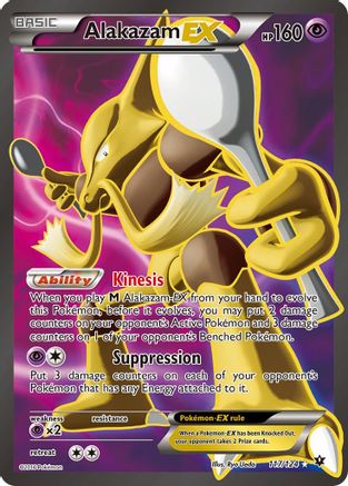 Alakazam EX (Full Art) - XY - Fates Collide