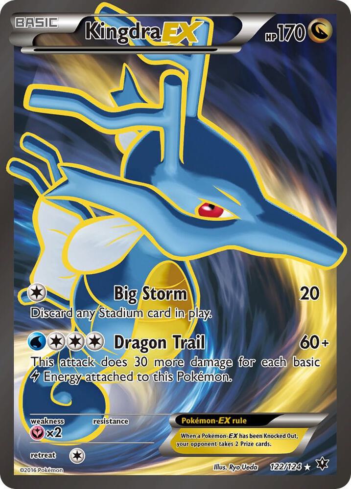 Kingdra EX (Full Art) - XY - Fates Collide