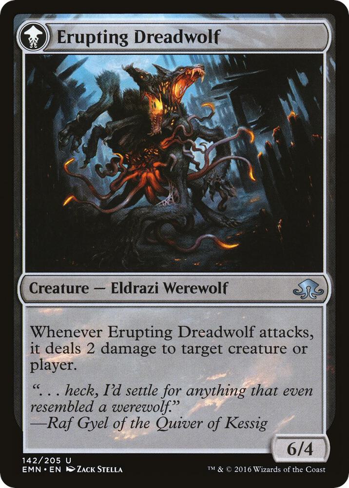 Smoldering Werewolf (Back)