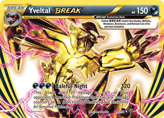 Yveltal BREAK - XY - Steam Siege