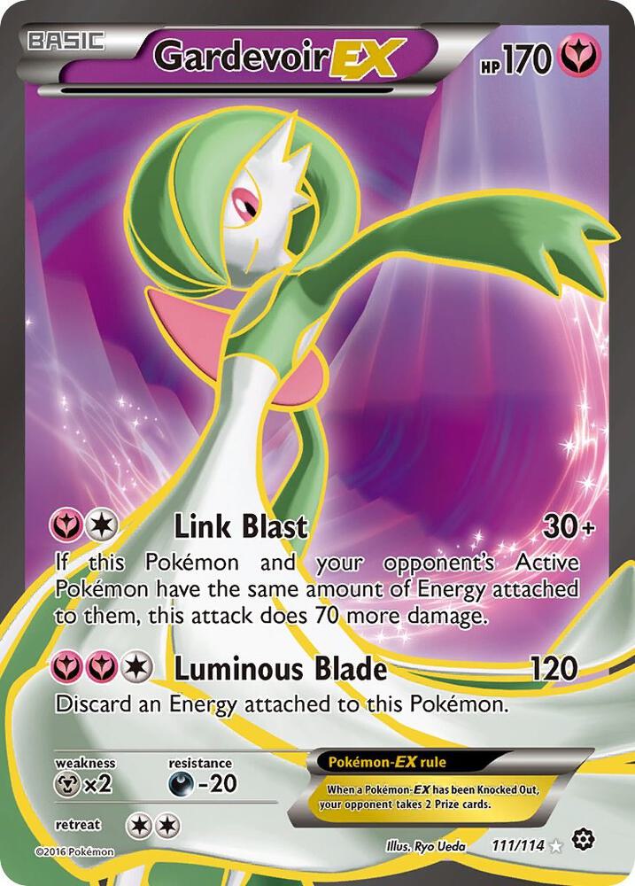 Gardevoir EX (Full Art) - XY - Steam Siege