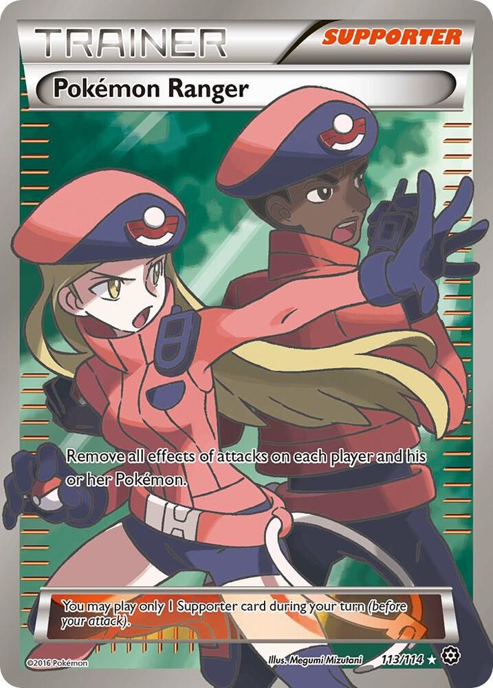 Pokemon Ranger (Full Art) - XY - Steam Siege