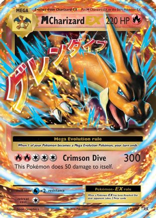 M Charizard EX - XY - Evolutions