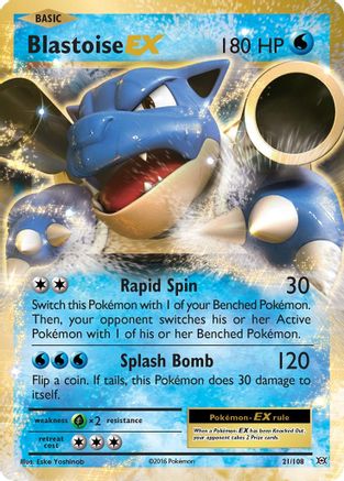 Blastoise EX - XY - Evolutions