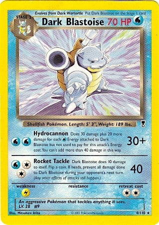 Dark Blastoise - 4/110 (WotC Legendary Collection) [PR - 004/110]